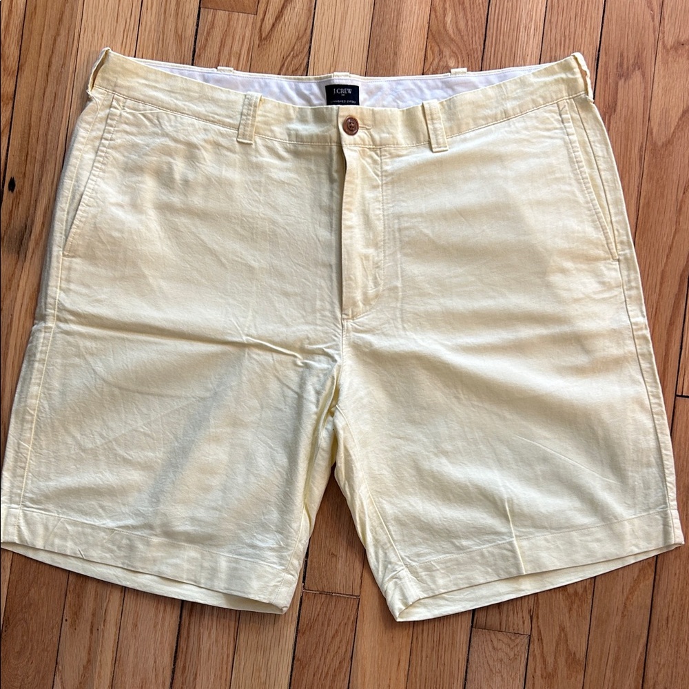 JCrew chino men shorts size 38 9” inseam